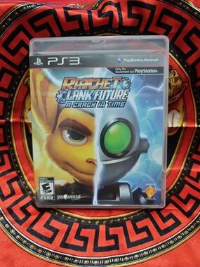 Sony Ratchet & Clank Future: A Crack in Time - Blue/Green Cover Art